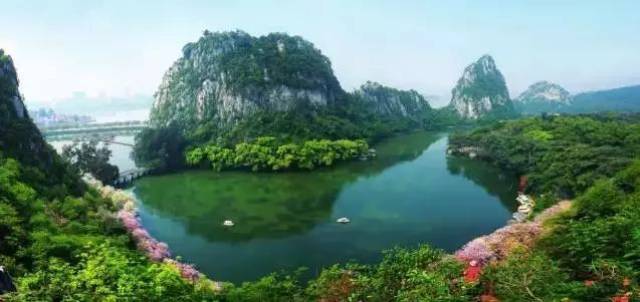 肇庆七星岩之仙掌岩,俯览七星岩全景纯玩一天59元!无