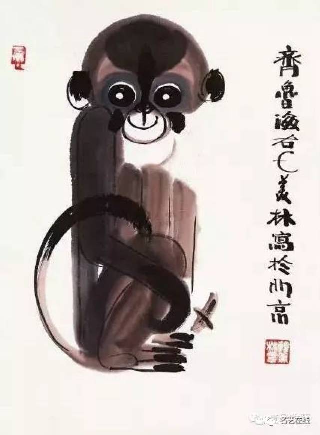 韩美林画笔下的十二生肖动物画,难得集齐了!