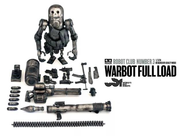 3a toys warbot full load robot club number 3 warbot full load