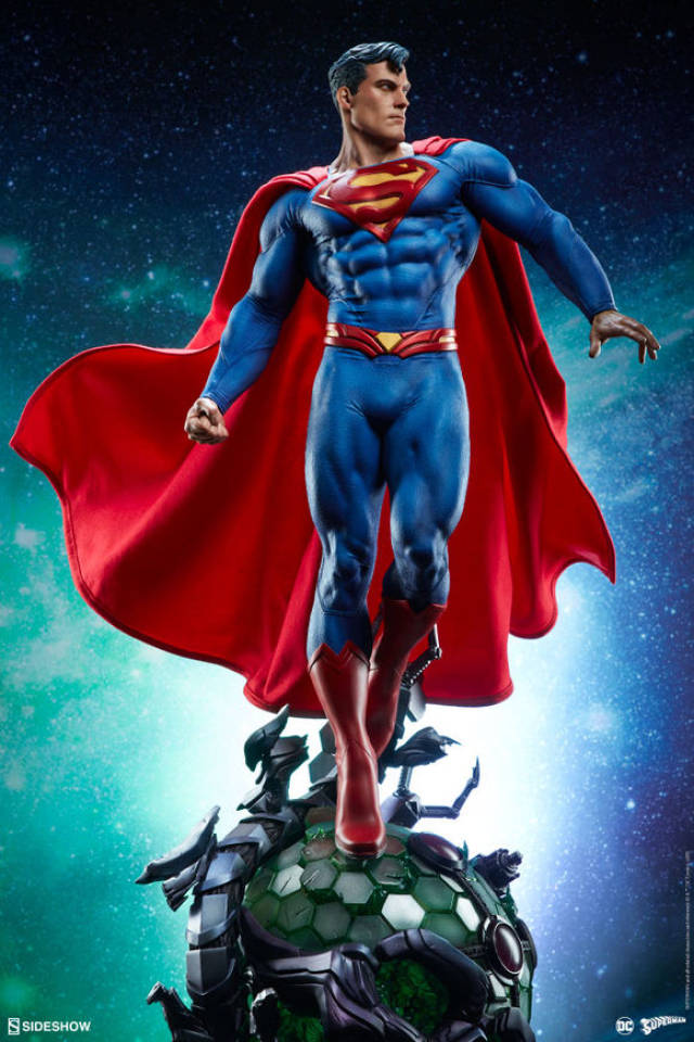 sideshow dc漫画 pf雕像 超人the superman