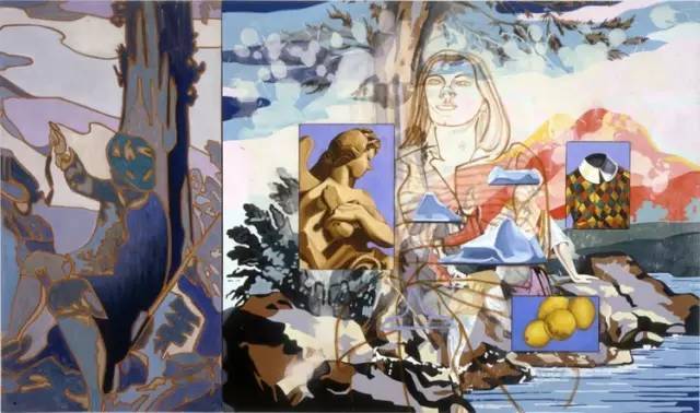 大卫·萨利(david salle) | 美国新表现主义最有争议又不可否认的重要