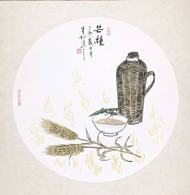 立春日丨山西晚报推出画家牛力24节气水墨画