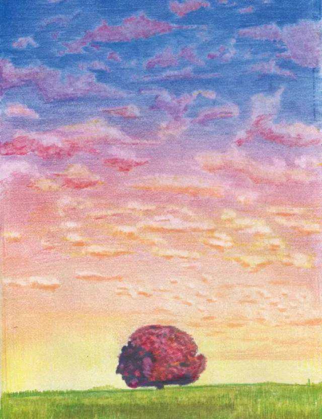 教程教你画风景从素描到彩铅