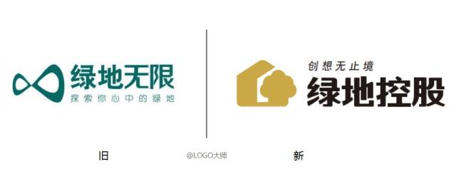 logo和理念了 或许也是为了突出国际化 greenland和中文绿地控股也会
