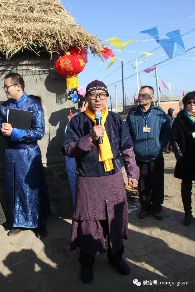 满族同胞于沈阳市静安村静安堂子成功举办新年祭祖仪式