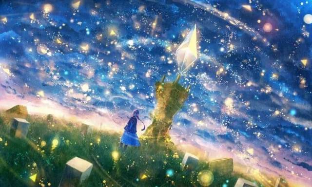 【动漫壁纸】梦幻森系少女图集 赏析