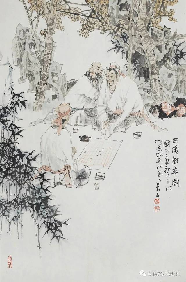 朗博带你看展丨"苗岭风韵—中国著名苗族画家柒万里国画精品展"