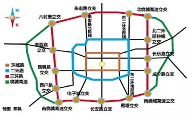 科技八路等20余条断头路 计划用两到三年的时间打通西安 55条断头路