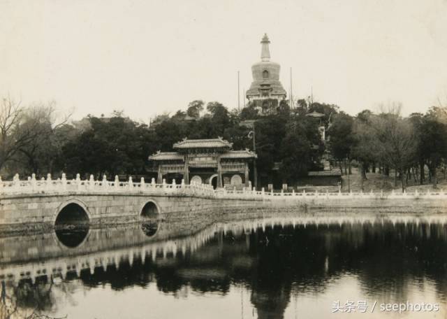 珍贵老照片,1920年代的北京和颐和园,古朴凝重的故都