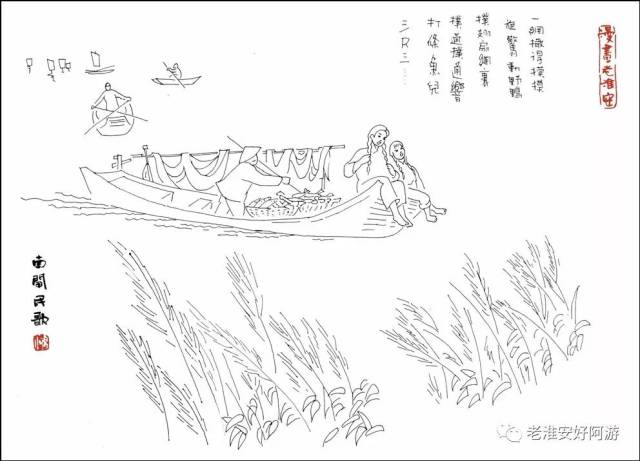 特稿| 感受画家刘鸿阳笔下的老淮安市井风情和历史文化