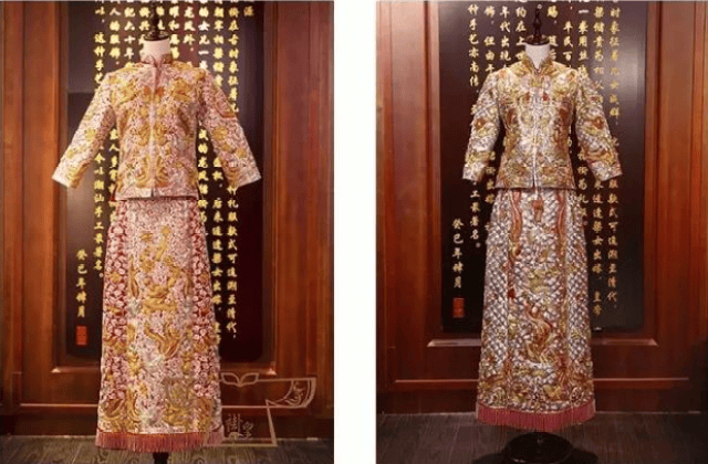 中式婚服都有哪些款式 复古中式婚纱 感受中国