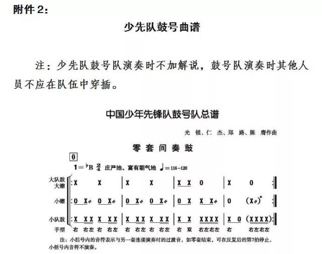 关注 全国少工委办公室面向全社会征求少先队鼓号队建设标准