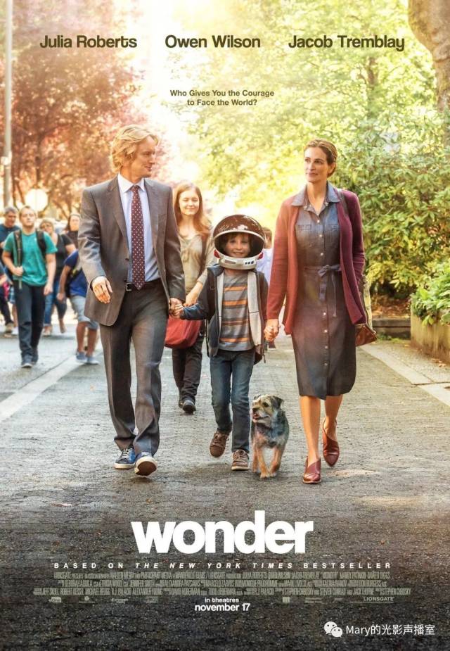 电影:wonder / 奇迹男孩