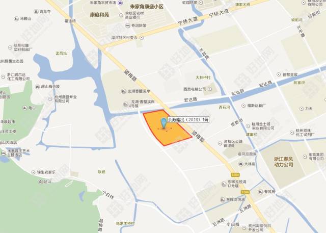 (最新公告)杭州余杭区2018年首次挂,超山风景区东侧