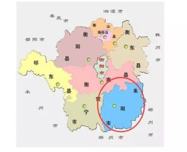 耒阳市地图