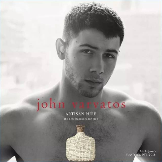 买买买!nick jonas 代言男士香水,一起闻着他的味道入睡!