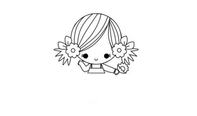幼儿园人物简笔画教程,收藏起来教孩子!