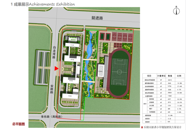 华策案例丨乐陵市挺进小学整体设计规划(干货)