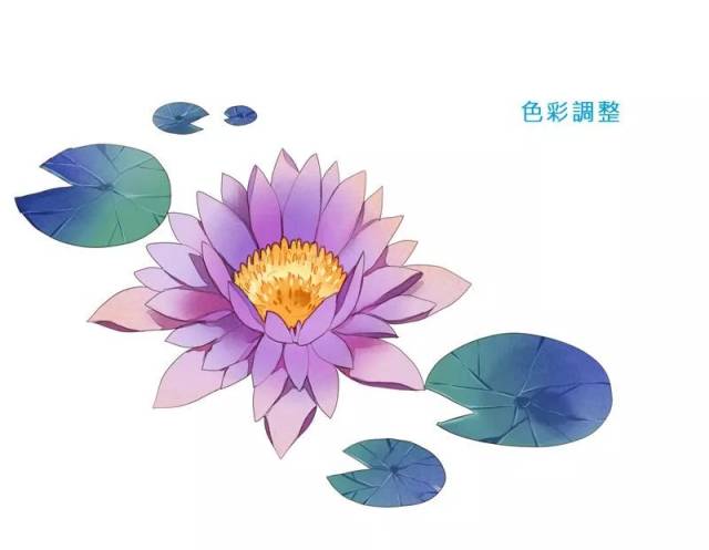 【绘画教程】如何画一池优雅高贵的睡莲?(植物教程)