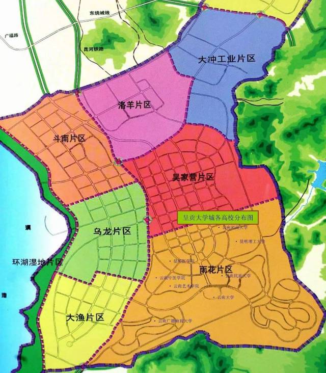 吴家营片区城市副中心规划,大渔片区康体/品质居住规划,马金铺工业