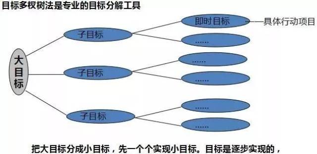 工具6 用"目标多杈树法"分解目标(分解步骤)