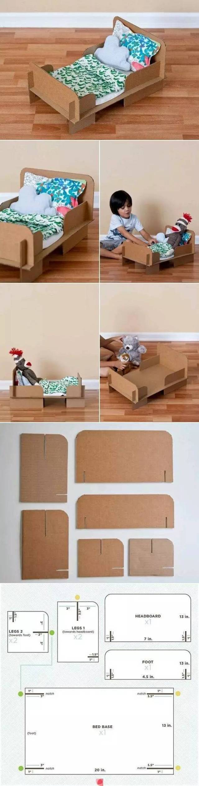【创意】旧纸箱diy出孩子怎么玩也玩不厌的玩具!