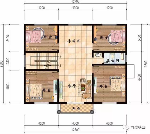 农村宅基地小,那就造高点,来几套四层农村自建房别墅效果图!