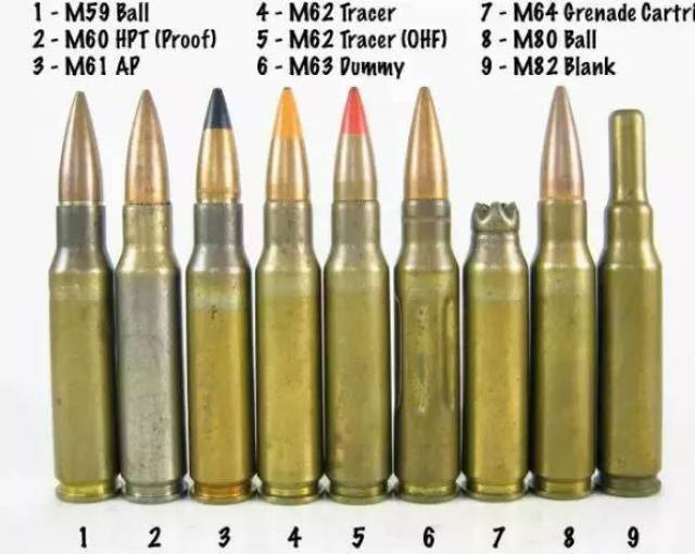 62x39中间威力步枪弹,m24使用的是7.62x51子弹,98k使用的并不是7.