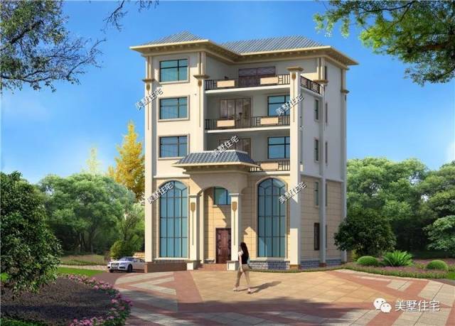 七款超适合农村建的小高层别墅盛装出席,明年娶媳妇就