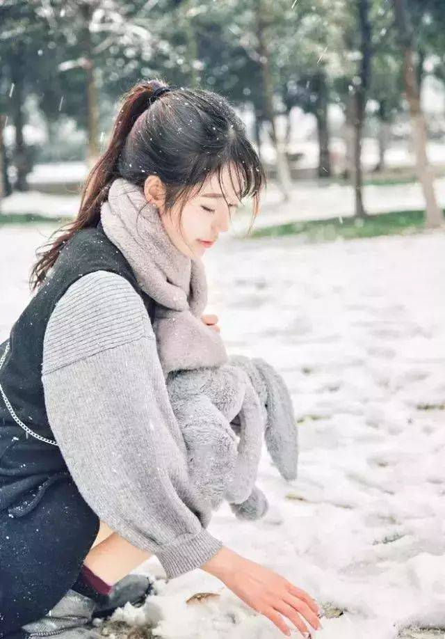 雪天拍照不可错过的姿势!