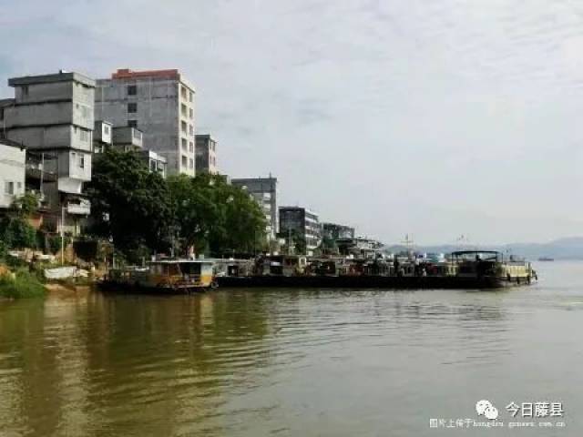 有两条江环抱濛江镇,小的叫蒙江,大的叫浔江.