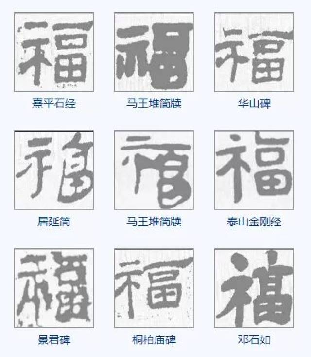 还没集齐五福?书法史上最美的福字来了