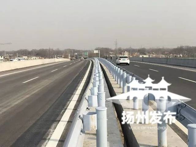 这座跨桥今天顺利通车,以后宝应到江都更快了!_手机搜狐网