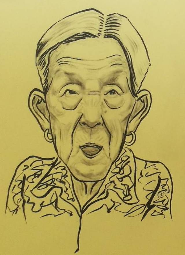 孔童:倾听百年,为西城口述历史百岁老人画肖像
