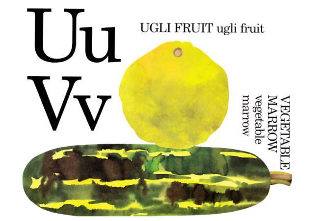 【玩绘本】eating the alphabet:fruits & vegetables