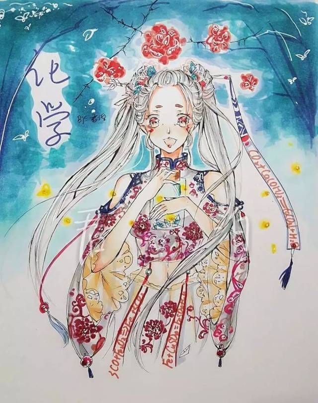 【作品欣赏】学科拟人系列.by君泊