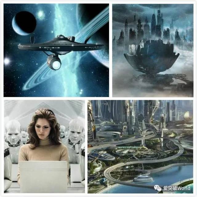 众多好莱坞大片,如明日世界,极乐空间,星际迷航,云图等科幻电影的引入
