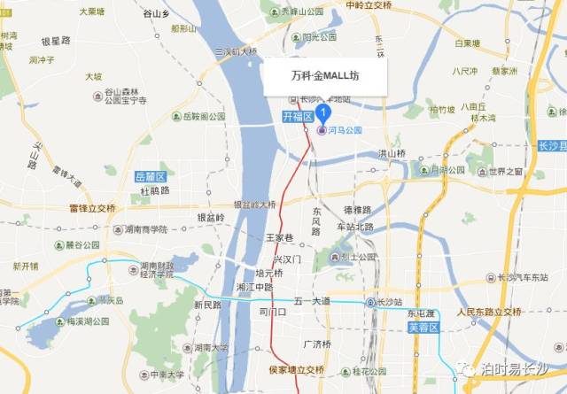 地址:长沙市开福区福元西路万科金mall坊停车场