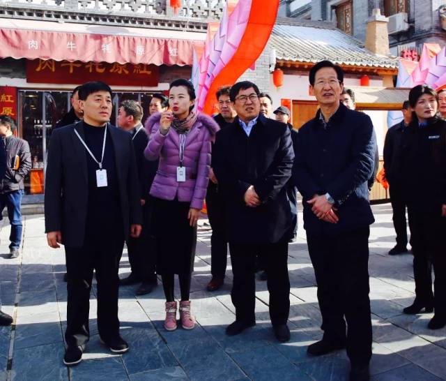 灞桥区"西安年最中国"调研活动在白鹿仓举行