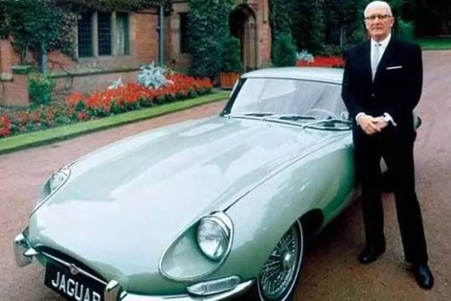 05 ss jaguar 100 这位捷豹之父原来是位摩托车发烧友,威廉里昂斯在