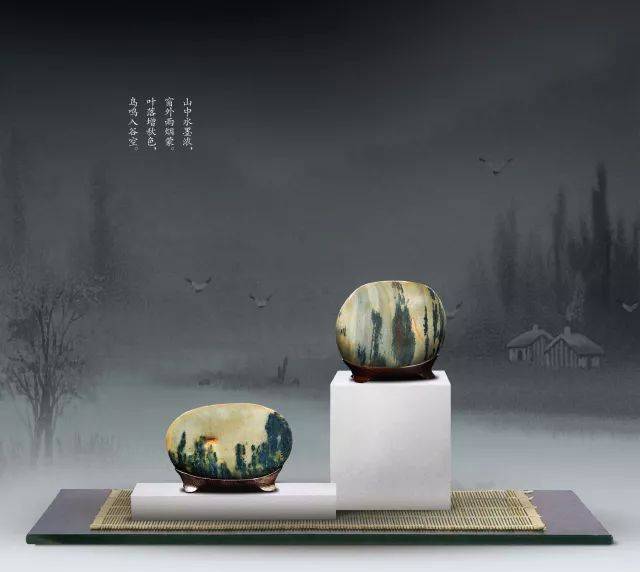 08 【山景】 石种:广西大湾石 尺寸:10cm×9cm×4.