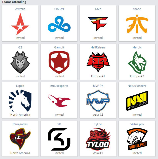csgo二三月份赛事前瞻