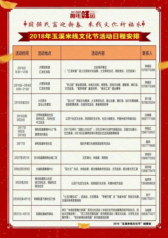 尝米线,赏花灯,鉴民俗…2018年"玉溪米线文化节"等你来!