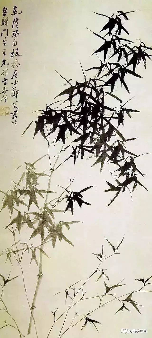 郑板桥写修竹,秀劲潇洒,古今第一家!