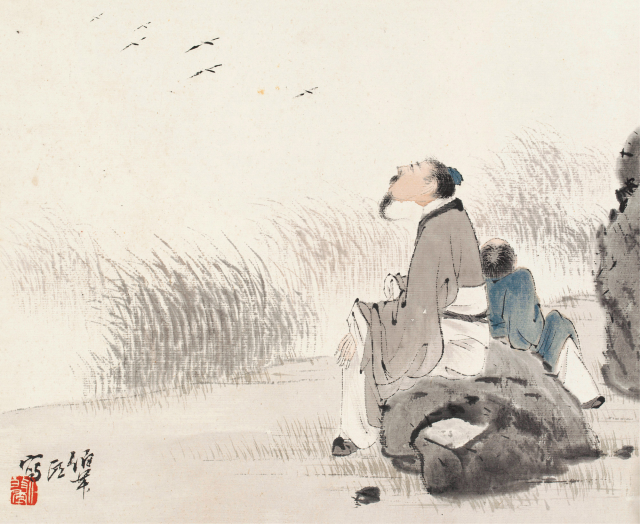 任颐人物画