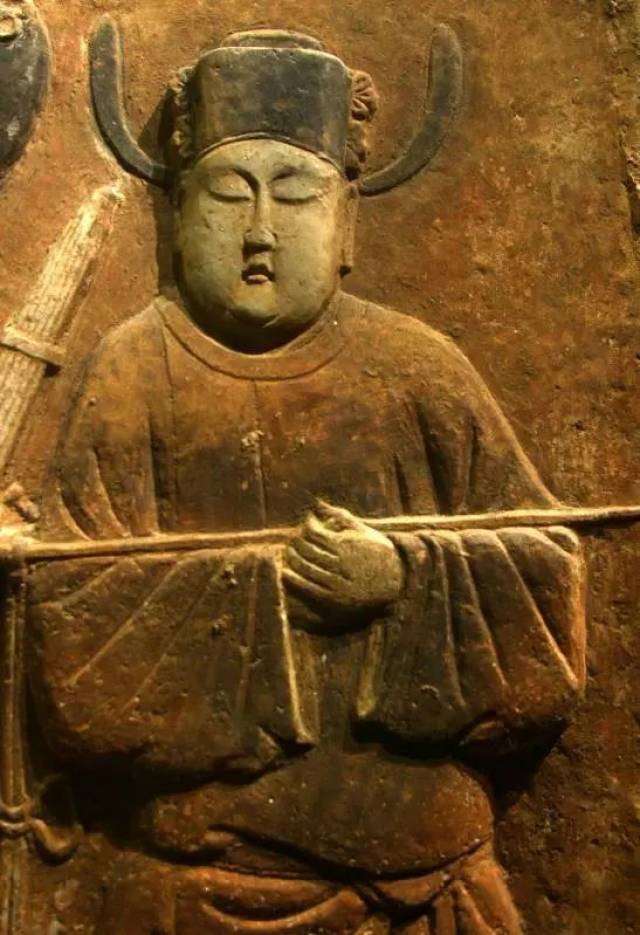张良 执节而歌—灵石寺"执节者"画像砖考