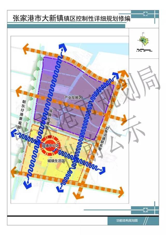 大新镇要建特色鲜明的现代化滨江镇区啦!最新规划