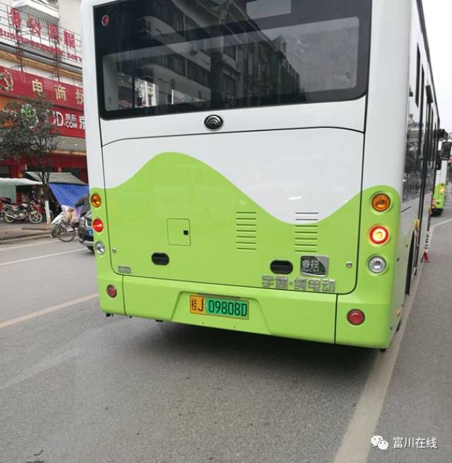 今天你坐了吗?富川新能源公交车正式投入运营