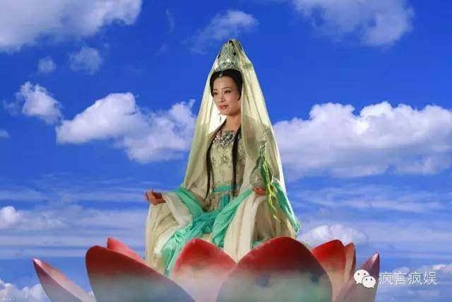 陈诗敏《观世音传奇》中的观音形象,慈眉善目,倒是很贴切,而且曾经被