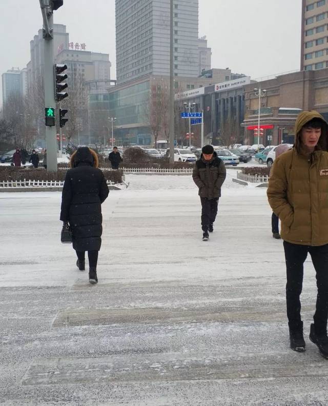 瑞雪兆丰年 延吉下雪喽!